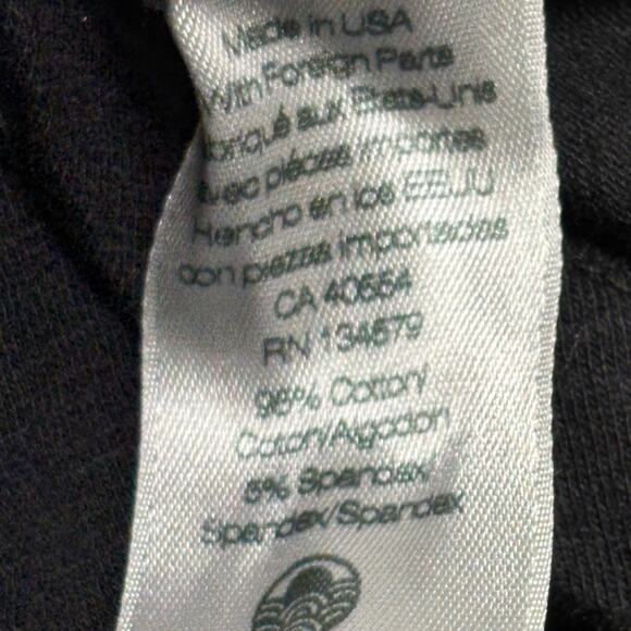 NWT Sundry Anthropologie 3/4 Sleeve Ruched Side Mini Dress Black‎ Medium - Picture 11 of 12